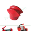Cintreuse hydraulique avec Vérin manuel n°1 et Flasques coulissants - Formes de 3/8-1/2-3/4-1-1.1/4´´